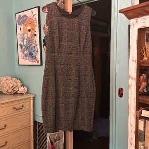 White House, black market, gray, and black dress